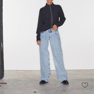 Motel Rocks Parallels Low Rise Jeans